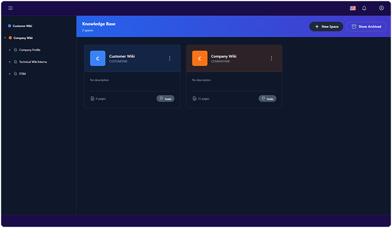 E-Suite CRM - Knowledge Base